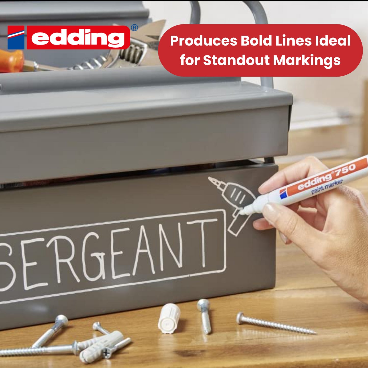 Edding Paintmarker Opaque Blue Pack of 10