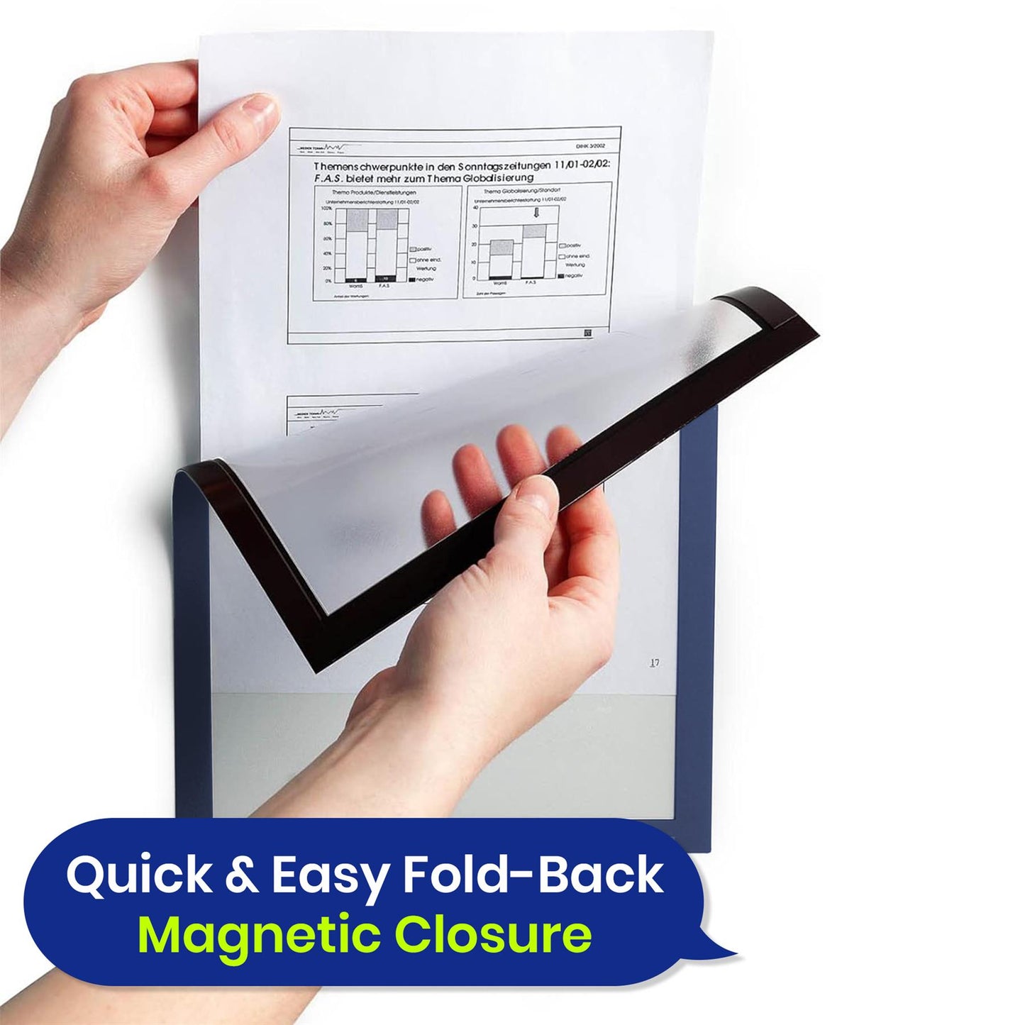 Durable DURAFRAME� Magnetic A4 Dark Blue