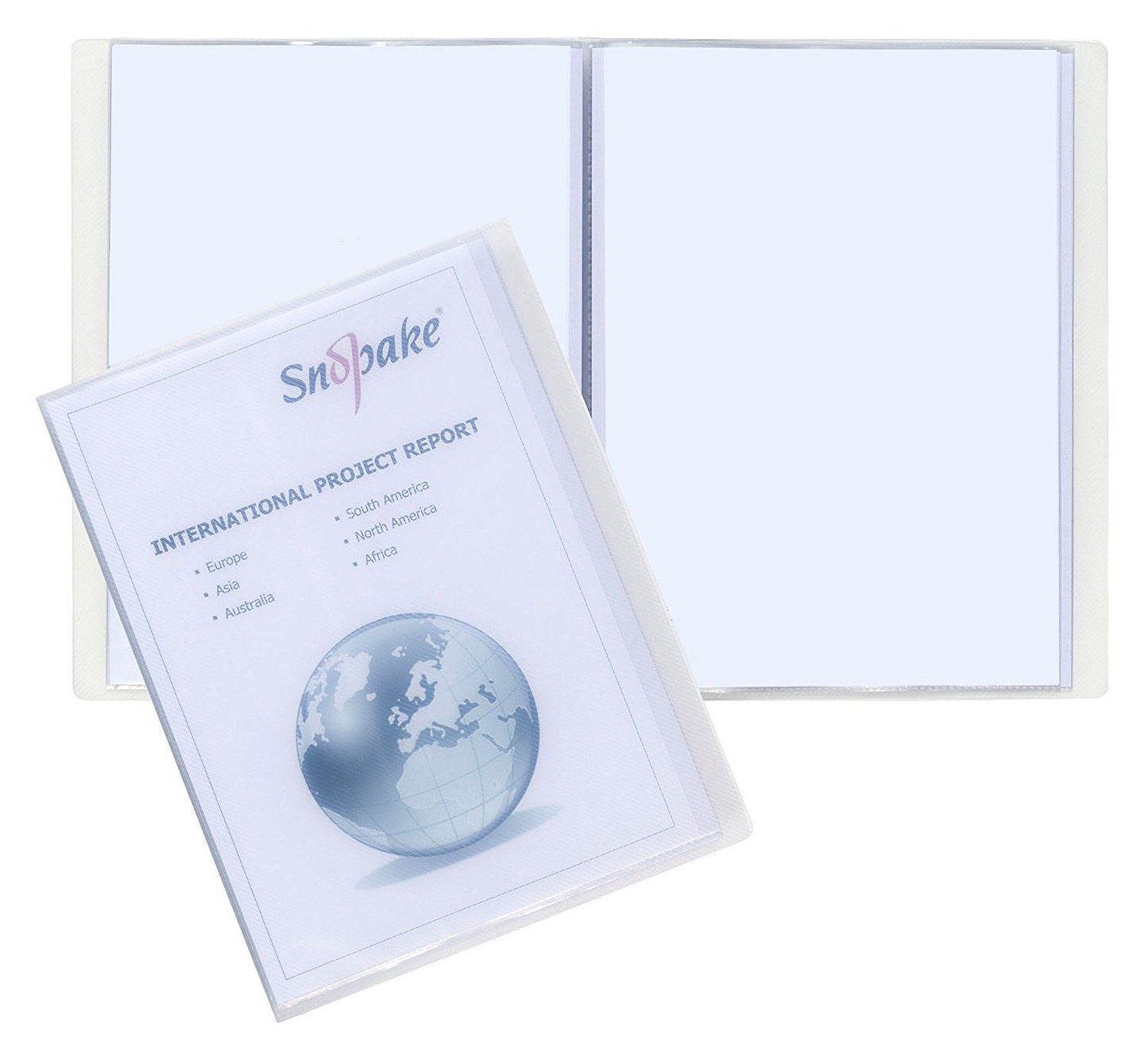 Snopake Superline A5 Presentation Book 20 Pocket Polypropylene Clear 11941 - 1 to 20 Packs