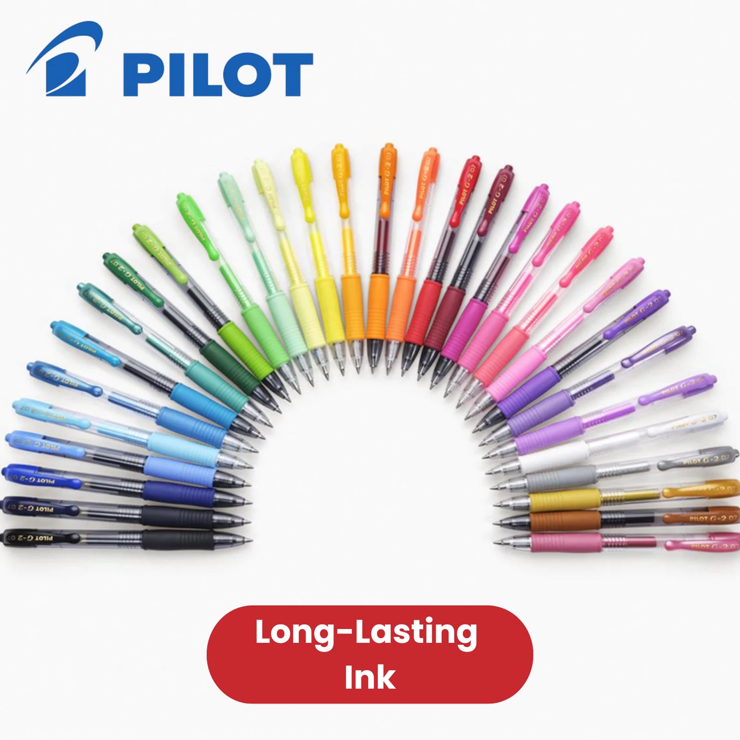 Pilot G207 Retractable Gel Rollerball 0.7 mm Tip (Single Pen) - Pastel Green
