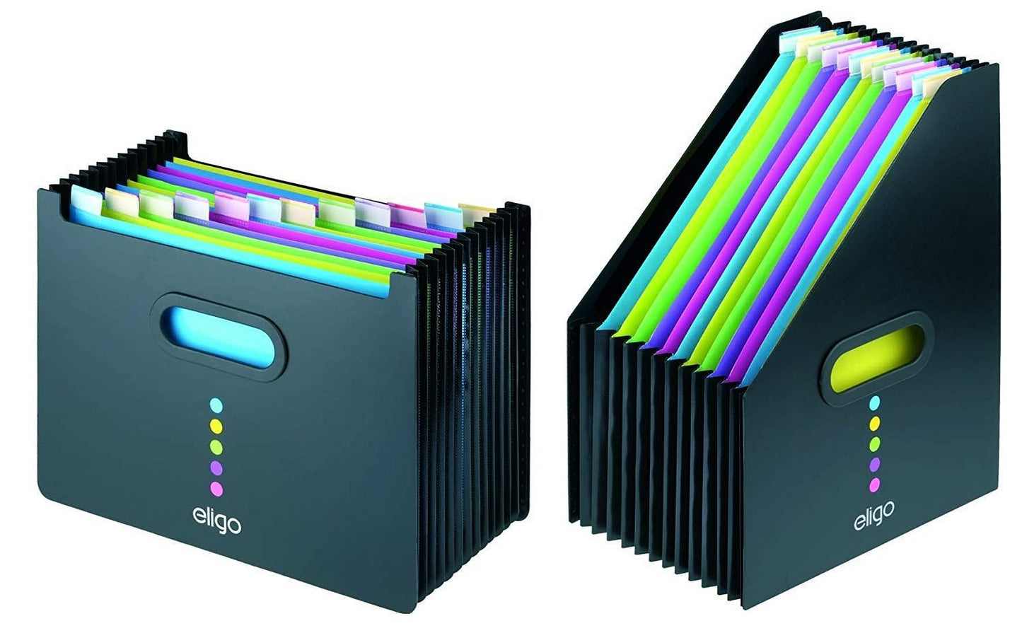 Snopake Eligo 13 Part Desk Expander Landscape - Pack of 1 - 1 to 5 Packs