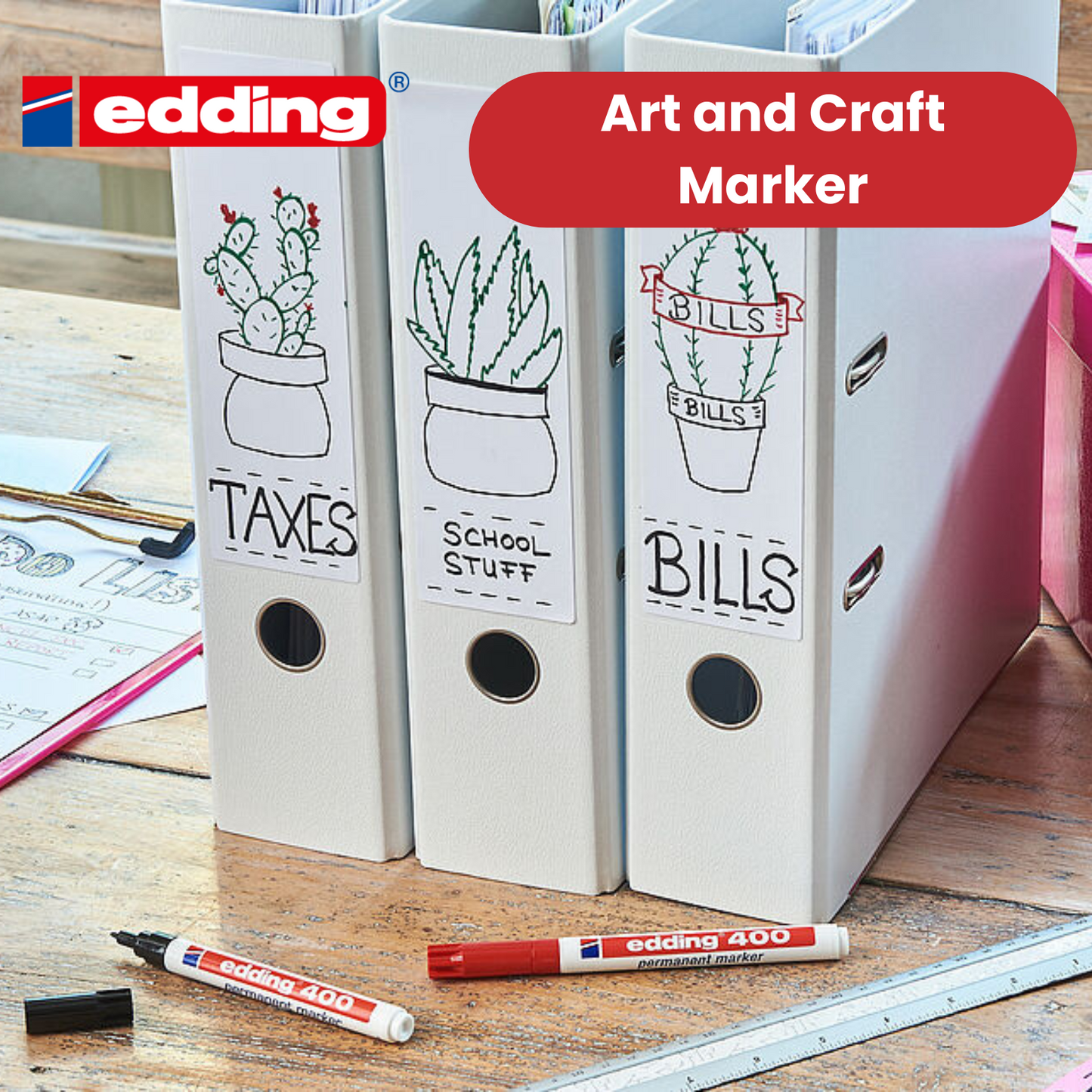Edding 400 Permenant Marker - Pack of 1 - 1 to 20 Packs