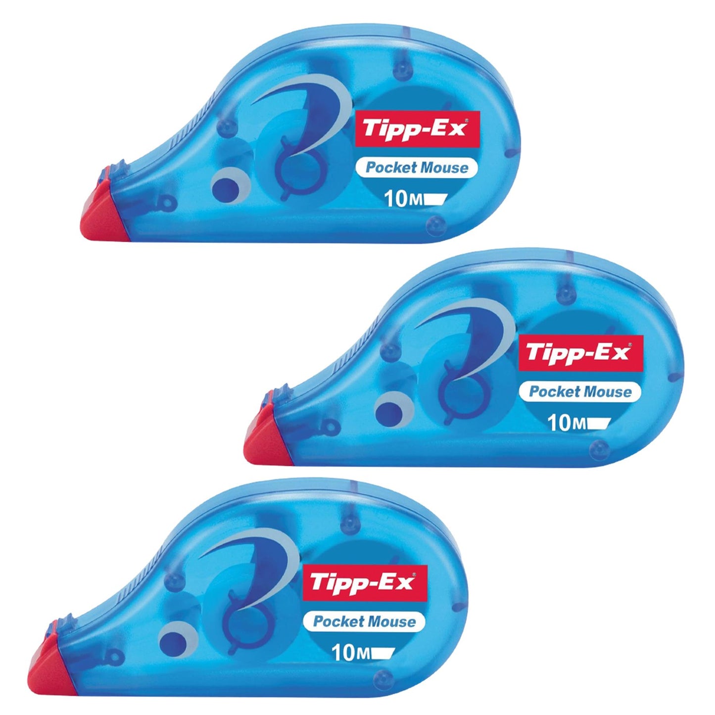 Tipp-Ex Pocket Mouse Correction Tape Roller 5mm x 6m - Pack of 1 - 1 to 30 Packs