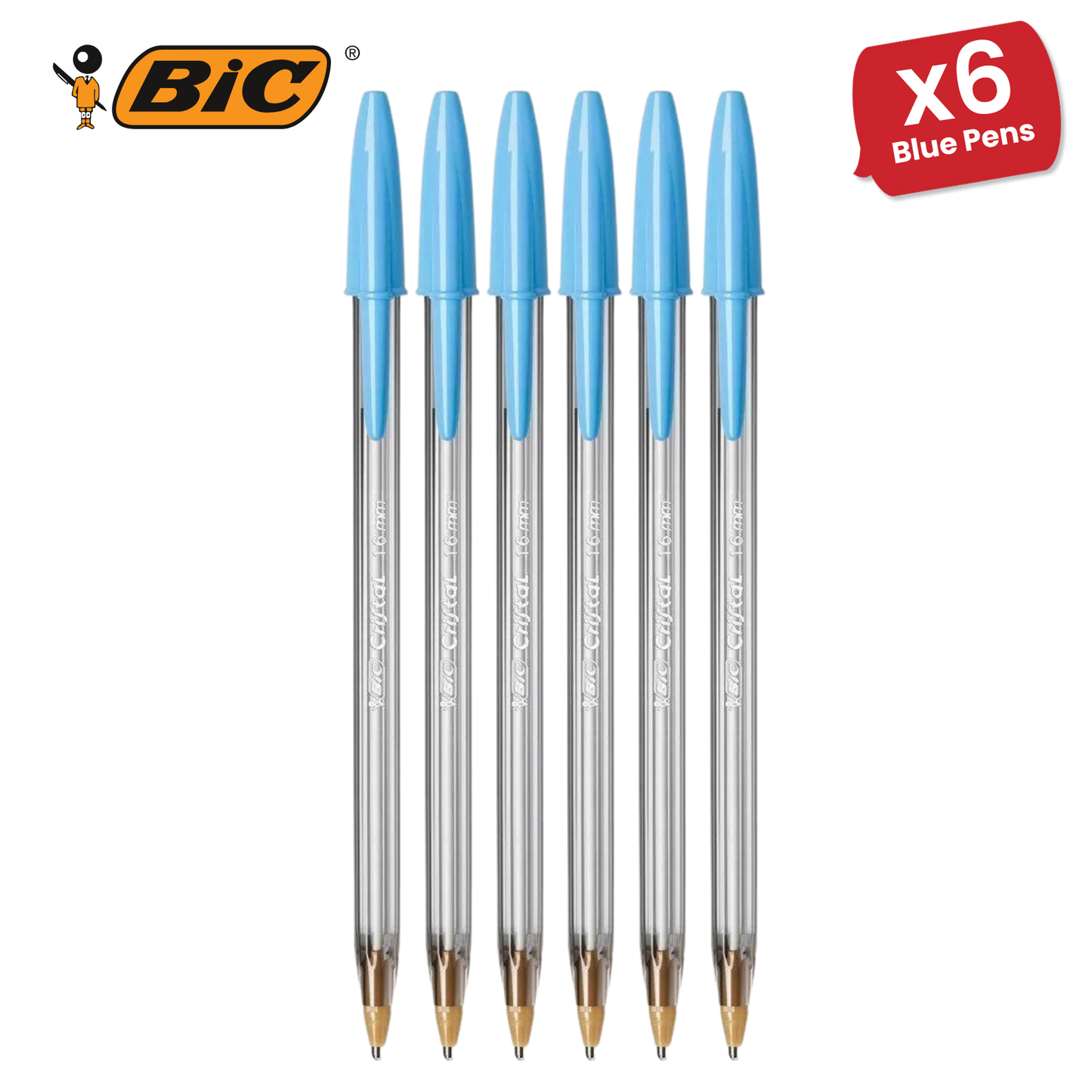 Bic Cristal Fun Ball Pen � Turquoise - Pack of 1