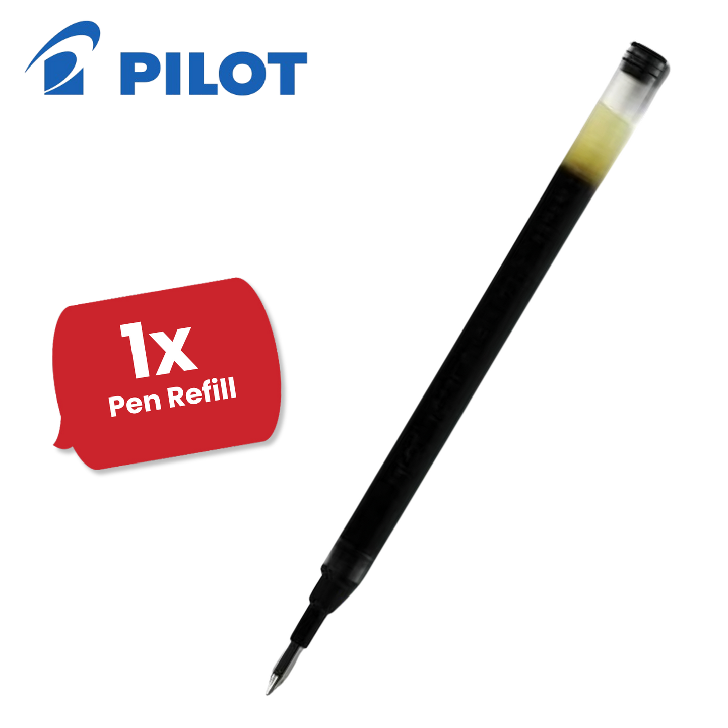 Pilot G2-07 Black Gel Ink Refill - 0.7mm Medium Ink Cartridge Replacement for Pens