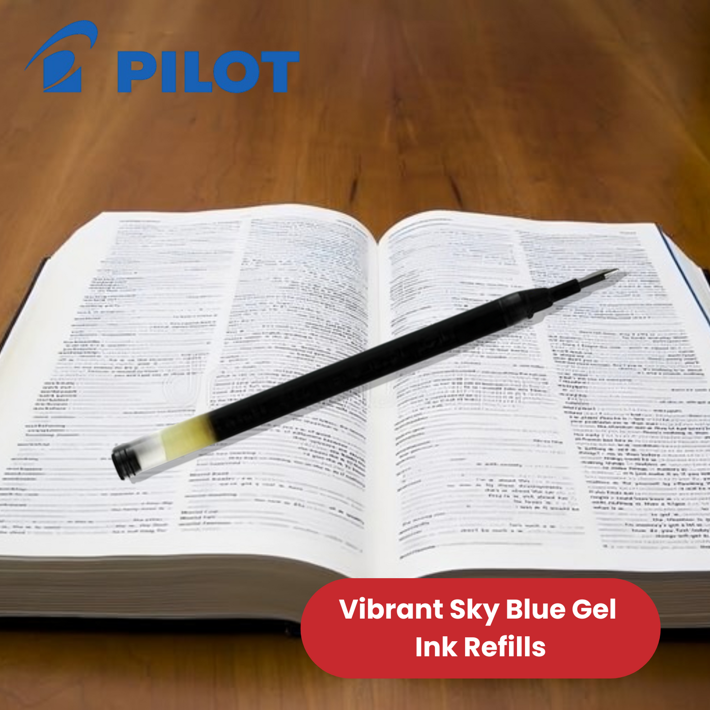 Pilot G2-07 Gel Pen Refills Medium 0.7mm Single Pen to Multi Pens Sky Blue