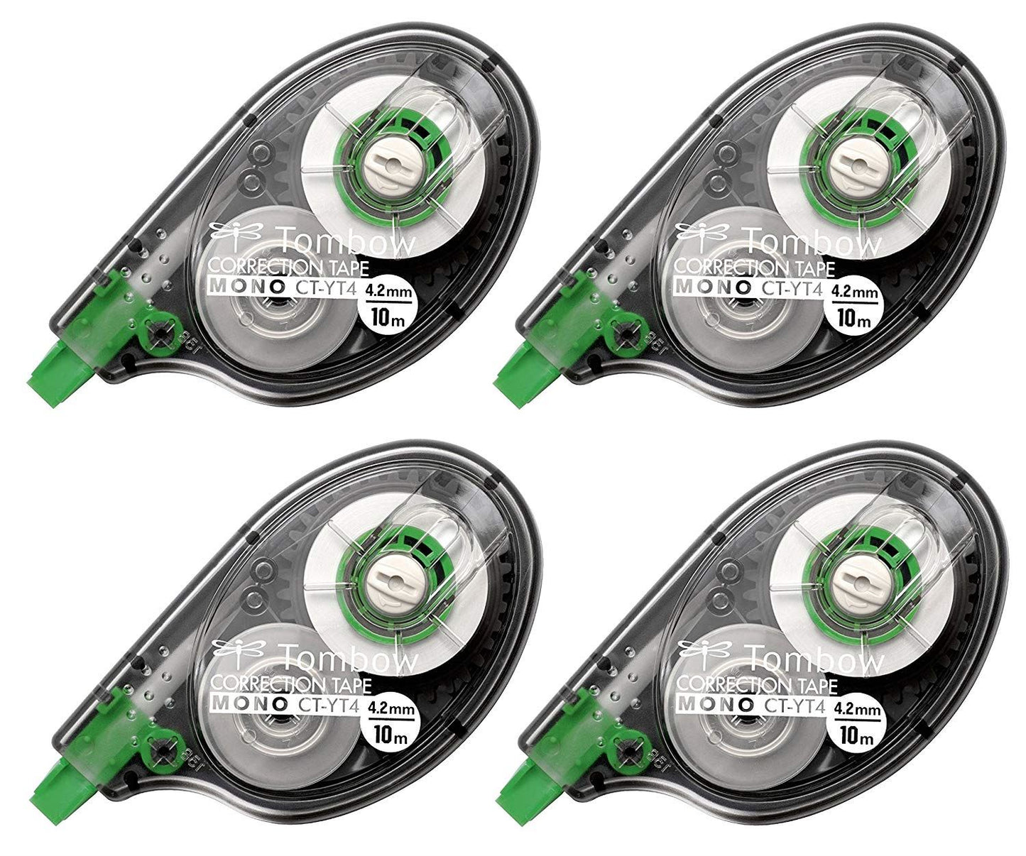 Tombow Correction tape MONO YT 4.2mm x 10m Pack of 4 Loose