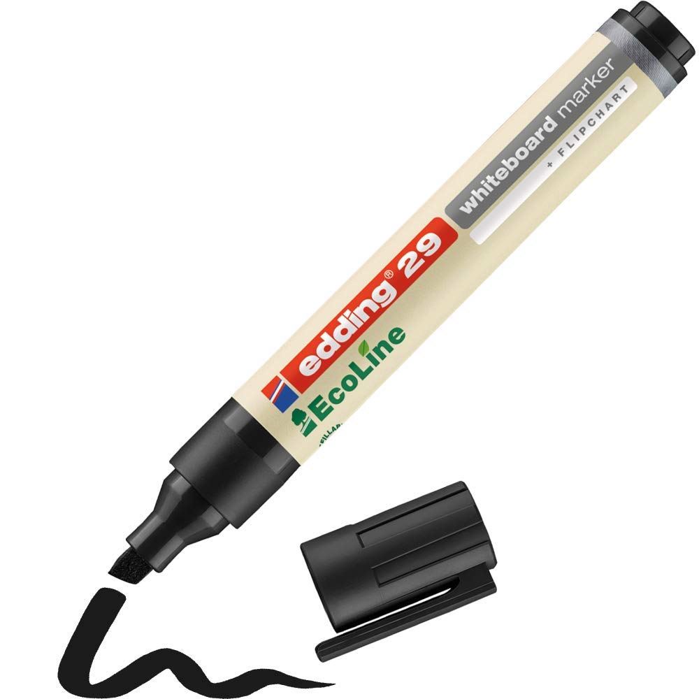 edding 29 Ecoline whiteboard marker - black - Single - Pack of 1 to 36