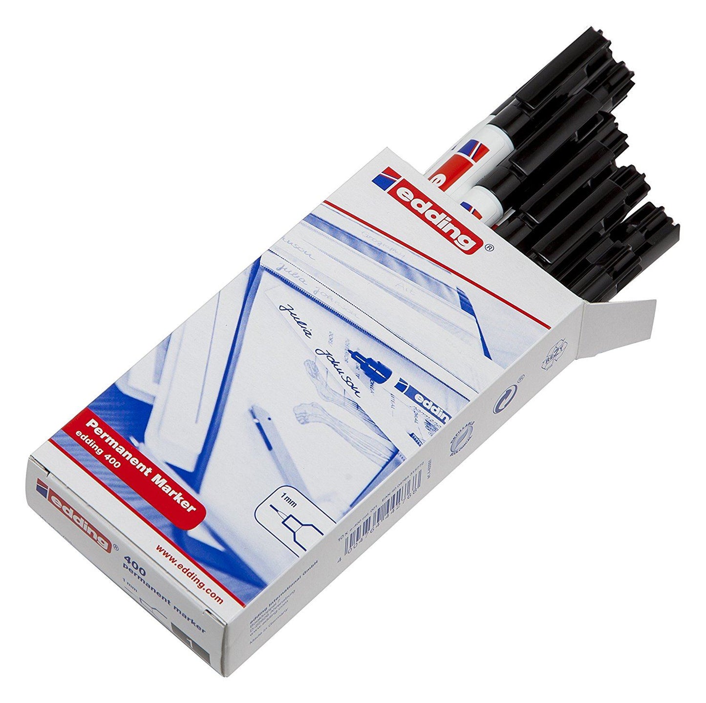 Edding 400 Permenant Marker - Pack of 10