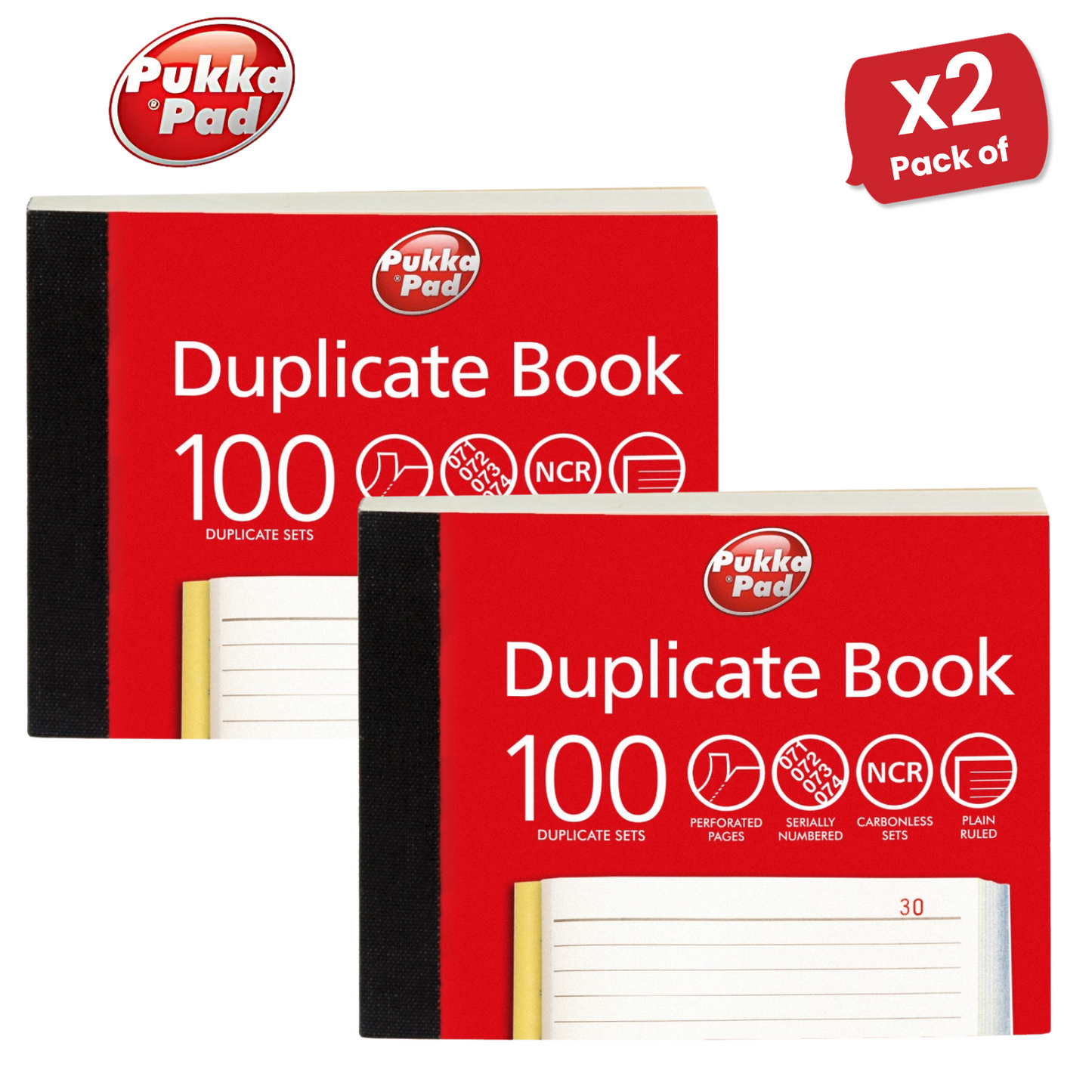 Pukka Pad Duplicate Invoice Book 105 x 130mm - Single