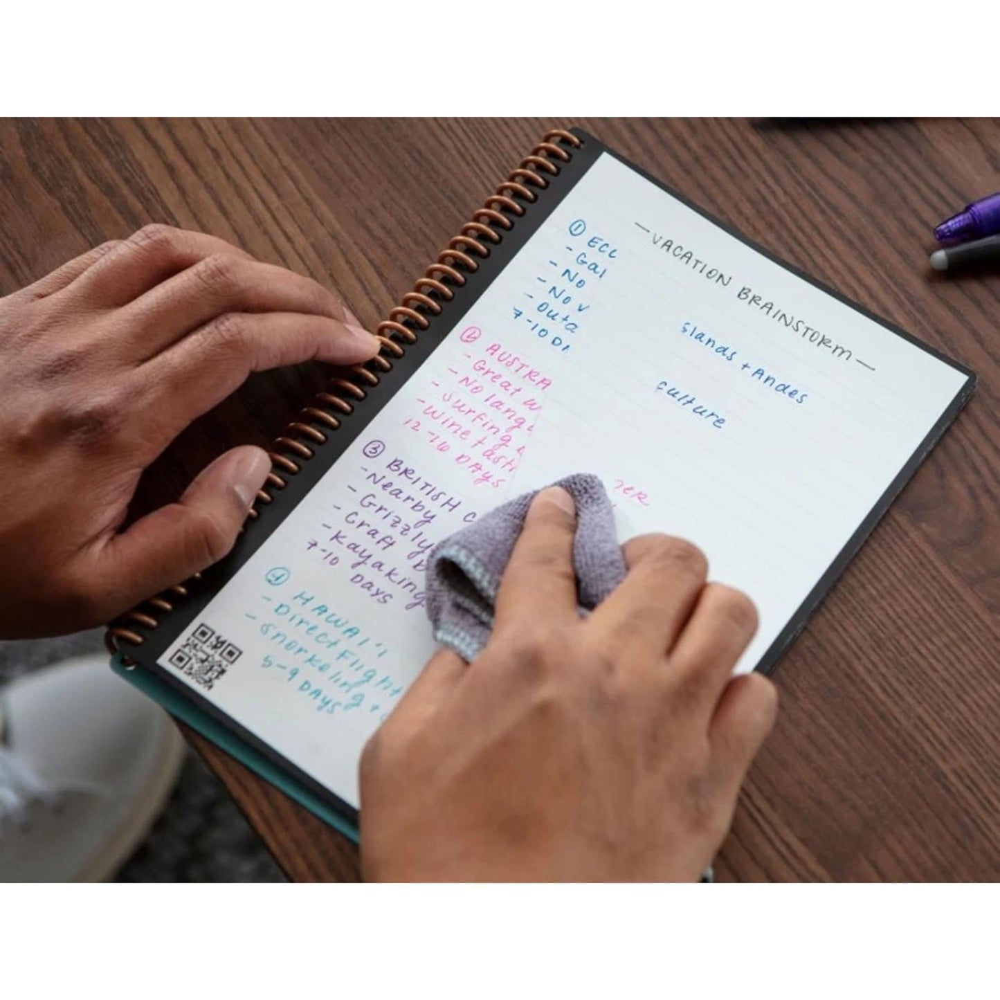 Rocketbook Core Executive A5 - Dotted Paper - Black