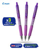 Pilot G2-07 - Bubbles - Violet - Blue Ink - Pack of 3