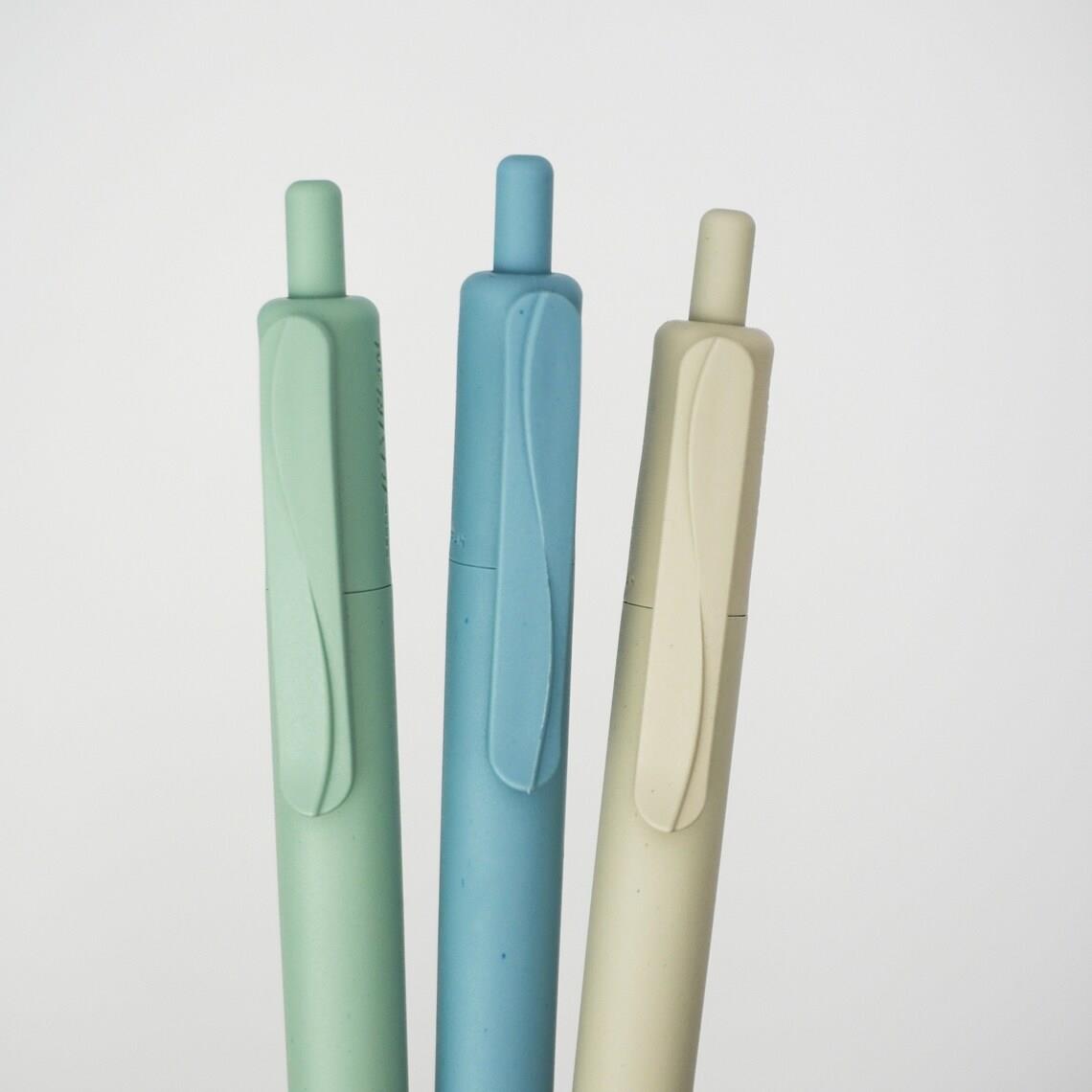 Uni Jetstream Eco Med Retractable Rollerball Pen Black - Pack of 6