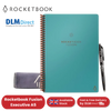 Rocketbook Fusion Executive A5 Smart Notebook Teal, Eco-Friendly & Reusable Page
