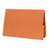 Exacompta Guildhall Double Pocket Legal Wallet, 315gsm Manilla Document Holder, Pack Of 25 (Orange)