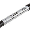 SHARPIE METAL PERM MARKER SML BULLET BLK - Pack of 12