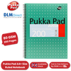 Pukka Pad A4+ Metallic Jotta Notebook, Green Wirebound, 200 Pages 80gsm