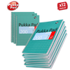 Pukka Pad A4+ Metallic Jotta Notebook, Green Wirebound, 200 Pages 80gsm