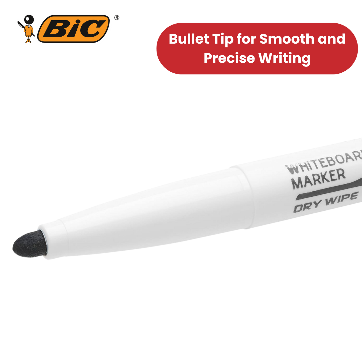 Bic Velleda 1741 Whiteboard Drywipe Markers Blue  - Box of 12 - 1 to 5 Packs