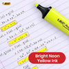 BIC Marking Highlighter Flat Marker Pack of 2 Neon Yellow, Modular Tip for Bold and Precise Tasks, Quick-Dry Ink, Ideal for Work, School, and Projects