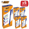 BIC Gel-Ocity Illusion 0.7mm Erasable Gel Pens Blue - Pack of 12 Refillable
