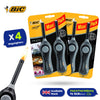 BIC Mega Standard Utility Lighter Black- 2 x Blister Pack of 2