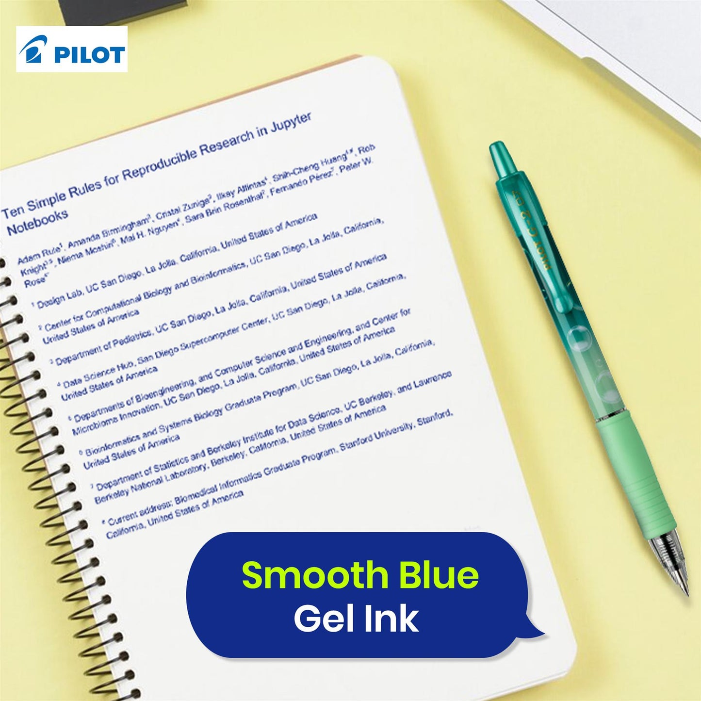 Pilot G2-07 Gel Pens Assorted 4-Pack Smooth Writing Retractable Ink for Journaling & Notes