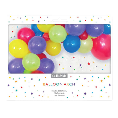 Balloon Arch Kit Multicoloured 50 pcs Latex Balloon Garland for Birthday Party