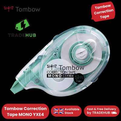 Tombow Correction tape MONO YXE4 4.2mm x 16m refillable Pack of 1 - 1 to 36 Packs