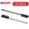 Edding 88 Office Liner Pen Black - Pack of 1 - 1 to 30 Packs