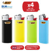 BIC J25 Mini Lighter - Assorted Colour long-lasting lighters, Up to 1,450 Lights Lighter for Smoking