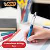 BIC 4 Colours Extra-Comfort Grip - Single Pen - 3 to 24