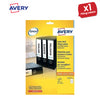 Avery L7171-25 (200 x 60mm) Lever Arch Filing Labels (Pack of 100 Labels)