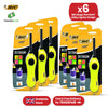 BIC Mega Utility Lighter - Plastic 6cm Wand Cooking Lighter, Push Button Lighters for BBQ