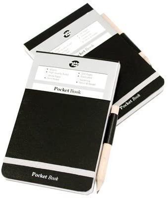 Pukka A7 Police Memo Book with Pencil and Elasticated Strap - Pack of 12