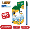 Bic Cristal Soft - Green - Box of 50
