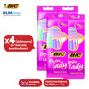 Bic Twin Lady Sensitive Razors - Easy Glide Travel Razor, Sensitive Skin Razors for Women