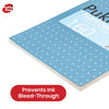 Pukka Pad A4 Refill Pad 160 Pages Metallic Notebook, 80GSM Perforated Paper Writing Pads for Work
