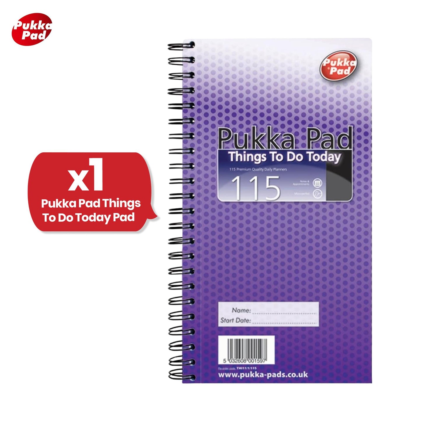 Pukka Pad Things To Do Today - Single -1 to 30 Packs