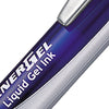 Pentel Energel XM Retractable Gel Pen with 0.7 mm Tip, Blue, Pack of 12 (BL77-CO)