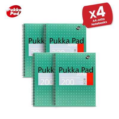 Pukka Pad 3x Things to Do Pads & 4x A4 Jotta Notebooks for Organising Tasks Note-taking School or Office Use