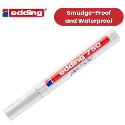 Edding Paintmarker Opaque White Pack of 10 Edding Paintmarker Opaque White Single Pen - 1 to 30 Packs