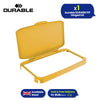 Durable Durabin Hinged Lid - Yellow