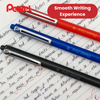 Pentel iZee Retractable Ballpoint Pen, Black Ink Smooth Writing for Home, Office