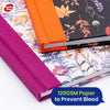 Pukka Pad A4 Visitor Log Book Black 96 Pages Floral Hardcover Sign In Book for Office or School