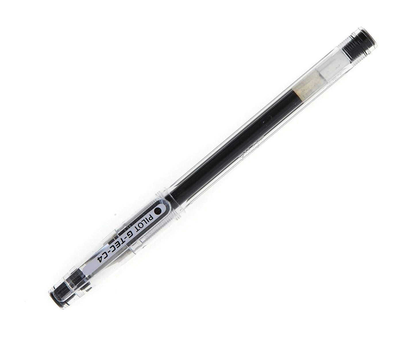 Pilot G Tec C4 Gel Rollerball Pen Micro Black - Pack of 12