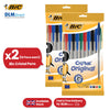 BIC Cristal Ballpoint Pens - Multicolour Writing Pens, 1.0mm Tip Biros for Meeting Details