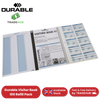 Durable Visitor Book 100 Refill Pack - 100 Perforated 90 x 60 mm Visitor -1 to 5