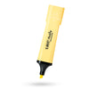 Bic Highlighter Flat - Pastel Yellow - Single