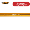 BIC CRISTAL FINE BALL POINT PEN BLACK - PACK OF 50 - 1 to 5 Packs